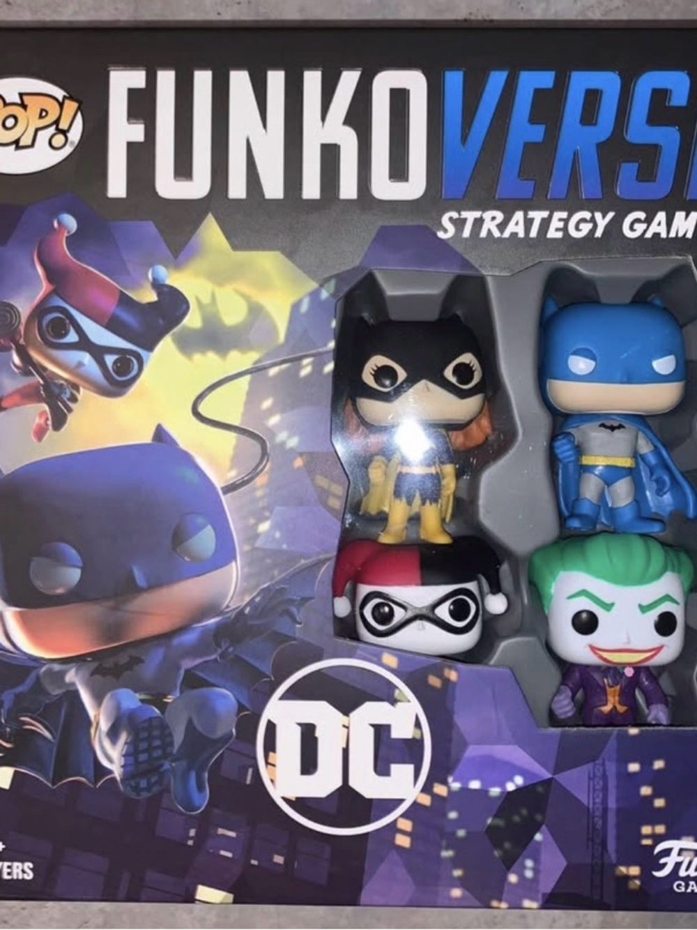 FunkoVerso Funko Strategy Game DC 4 Figure Pack